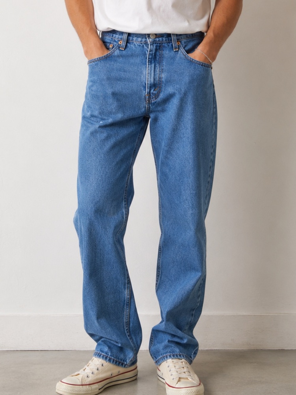 Levi’s 516 Men’s Straight Leg 90s Medium Wash Jeans 30x30 100% Cotton
